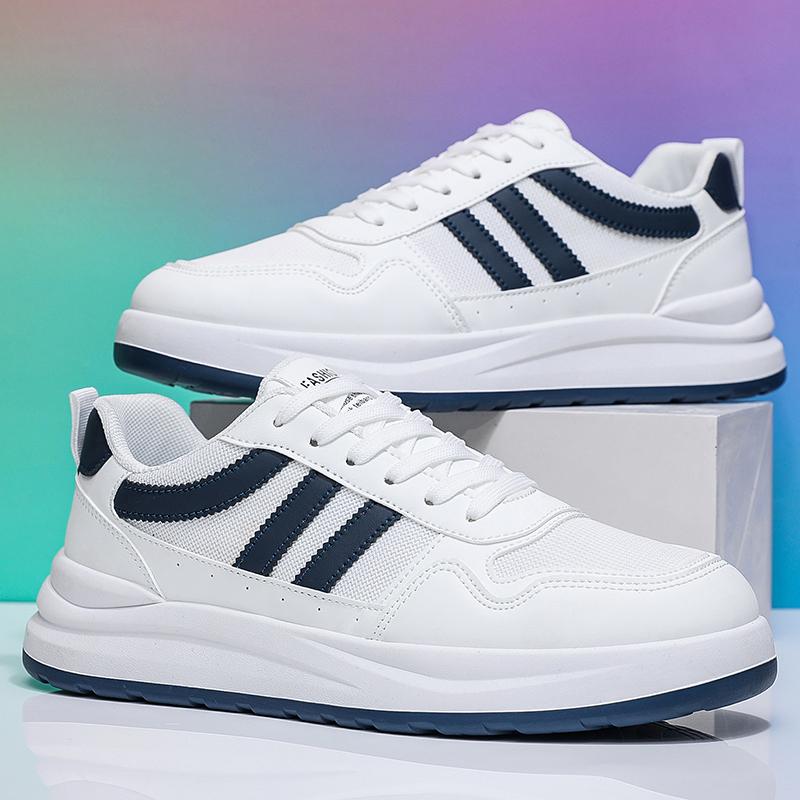 Menns Fritidsmote Fire Sesonger Studenter Komfortable Joggesko Gutter Trendy Myk Såle Pustende Sko