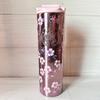 Starbucks Japan SAKURA 2026 Stainless Bottle 16oz 473ml Cherry Blossom Pink