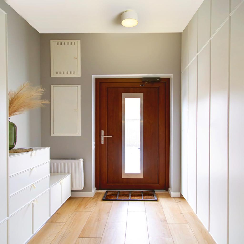 Szbritelight Compact Mini Ceiling Light, 60W Equivalent (10W), 850lm, 3000K, Compact, Energy-Saving, Easy Installation, No Construction Required, LED