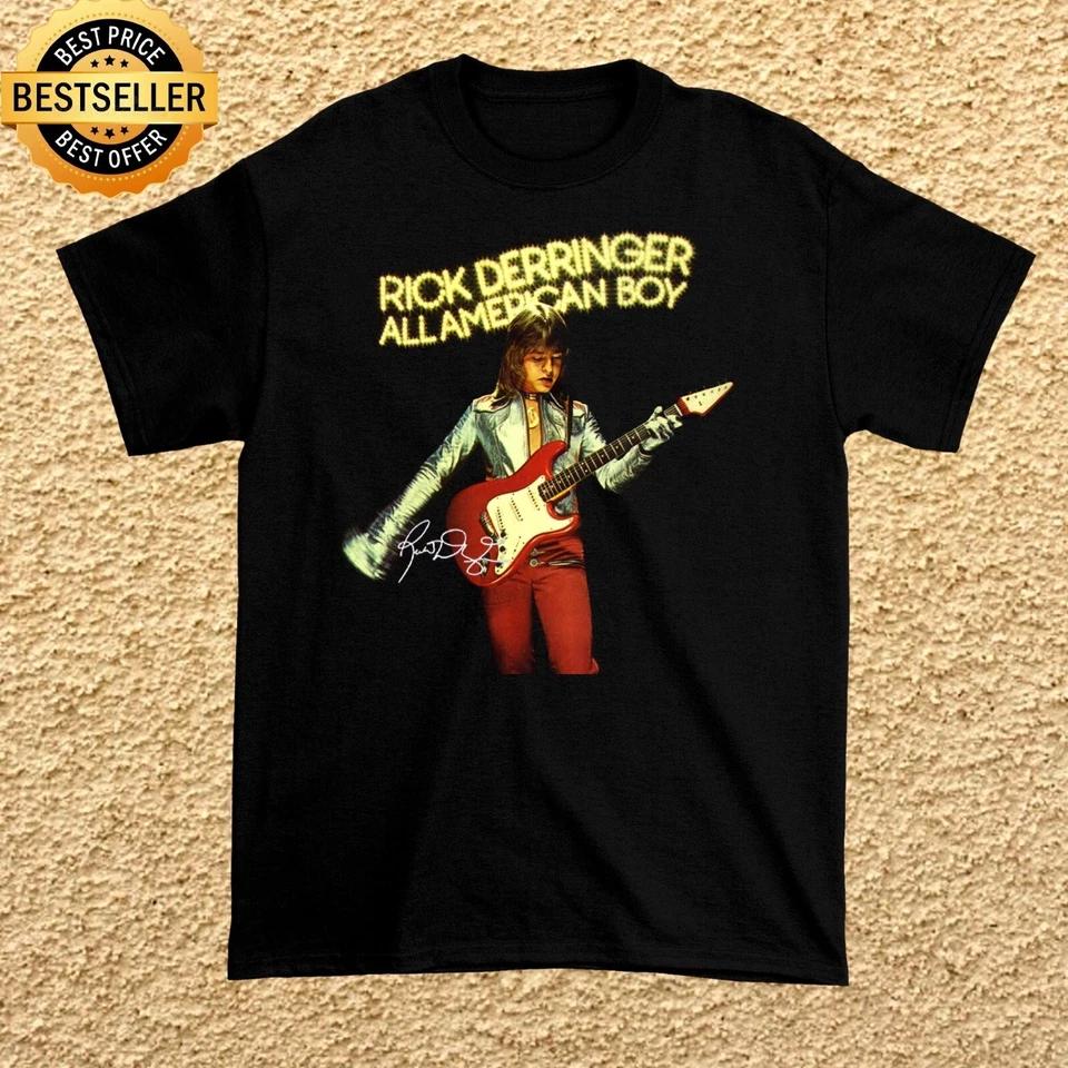 

Rick Derringer – All American Boy T Shirt Black All Size S-2XL 4XL