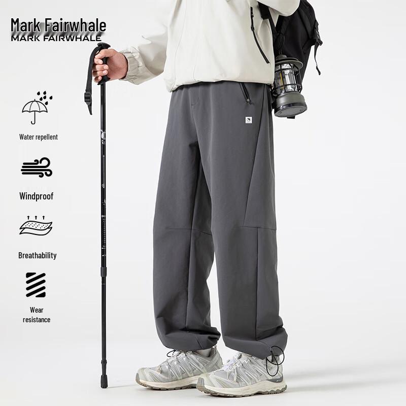

Mark Fairwhale Men s 2025 Autumn Loose Straight-Leg Casual Trousers L