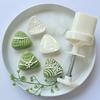 Plastik Mondkuchenformen Leicht zu reinigen Gebäckstempel Zongzi Form Mungbohnenkuchenformen ABS-Material für Mondkuchen