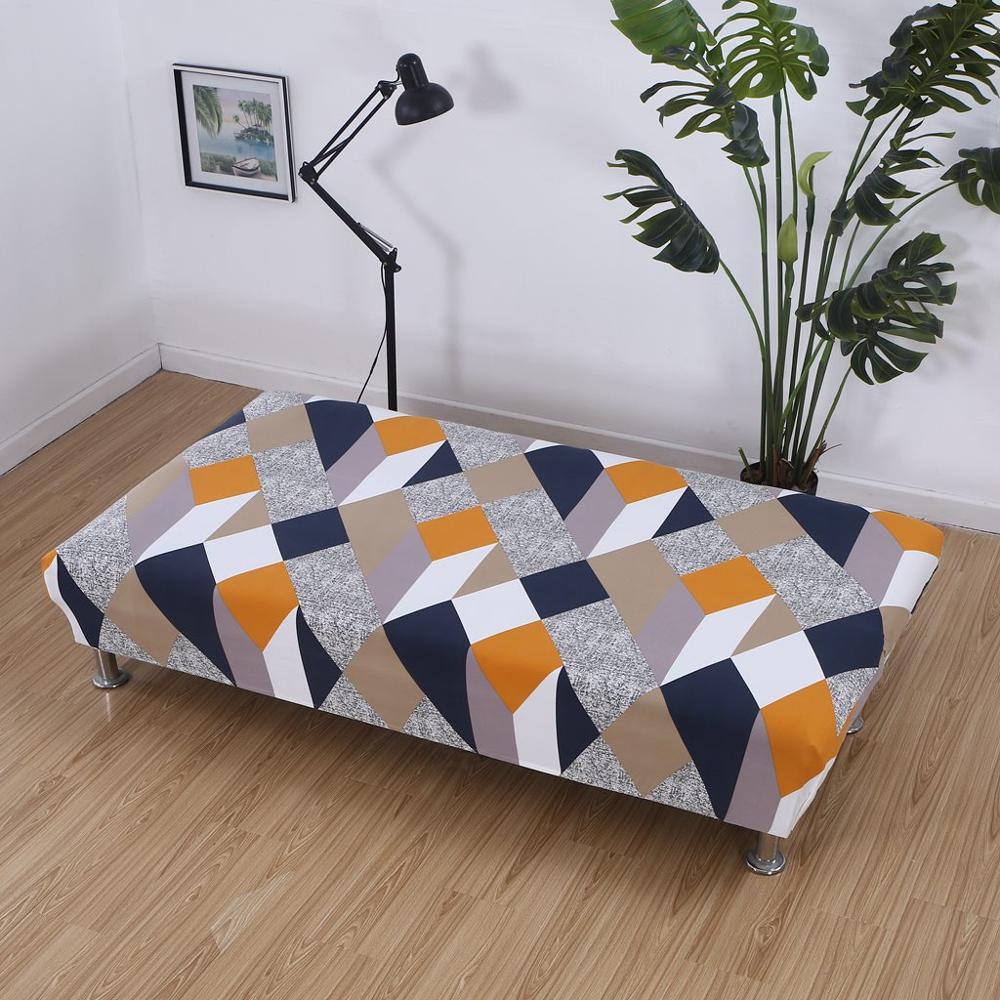 Sofa Bett Abdeckung Elastische Armless Sofa Abdeckung Stretch Sofa Bett Abdeckungen Funda Elastische Para Sofa Cama