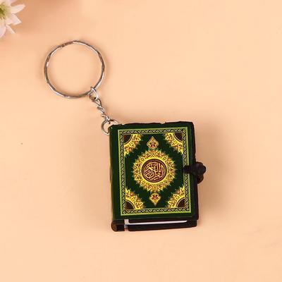 Healthy Bodycare Unisex Mini Koran Arabisch Anhänger Schlüsselanhänger Tasche Auto hängender Schlüsselanhänger Geburtstagsgeschenk