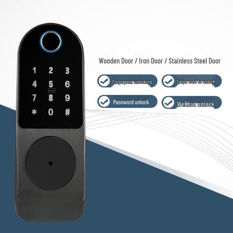 Realand C08 Wire-Free Fingerprint Smart Access Lock CN Plug (adapter Included)