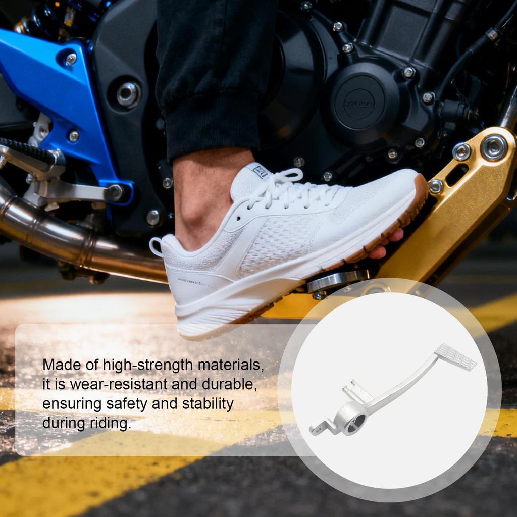 Rear Brake Lever Foot Pedal For Motorcycle Replacement Aluminum Shift Bike Racing Repair Modification for Men Women Riders