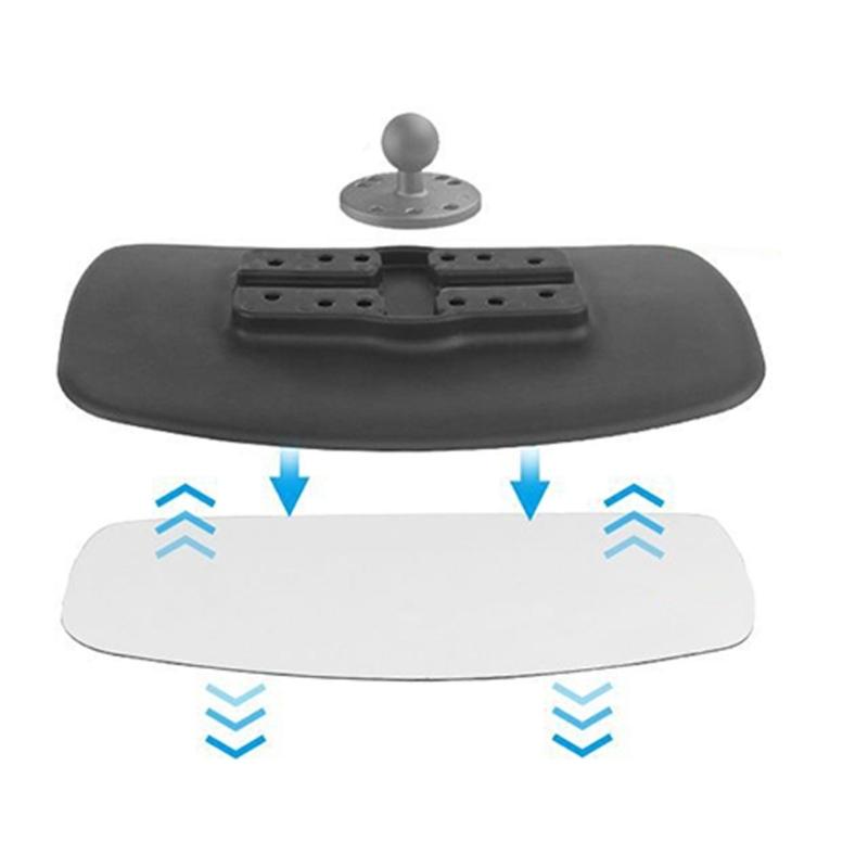 Flexible Fish Locators Adhesive Mounting Base For Watercrafts Multiple Position Adjustment Easy Setups Necessary