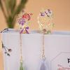 Book Marks Vintage Book Clip Metal Bookmark Creative Tassel Bookmark For Office Supplies Reading Supplies Gift Item