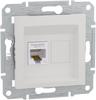 Computer Socket Category 5e Without Frame, White ASFORA