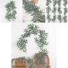 Wedding Background Vine With Eucalyptus Leaves For Photography And Home Decor 172cm