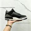 AJ3 Retro Mid-Top Unisex Basketball Shoes: Original Outdoor Casual Sports Footwear
