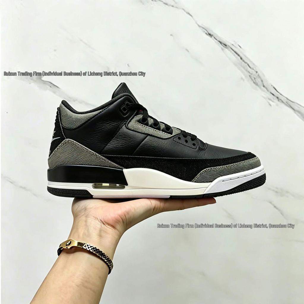 AJ3 Retro Mid-Top Unisex Basketball Shoes: Original Outdoor Casual Sports Footwear