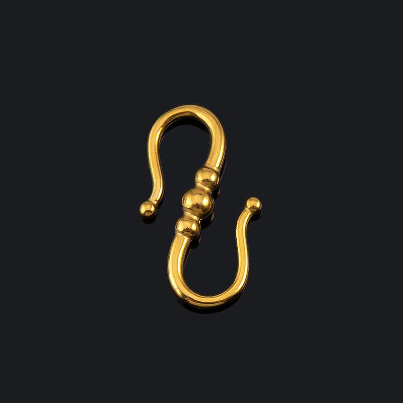 Stainless Steel Hand-Shape Toggle Connectors Diy Jewelry Making Bracelet Clasps Bulk Accessories