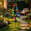 Solar Christmas Tree Lights Waterproof Outdoor LED Garden Lamp for Lawn Patio Yard Pathway Landscape Party Holiday Decoration