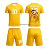 Hot Selling New AI 10 Inner Maldor Adult Football Short Sleeved T-shirt+shorts Set for Boys and Girls' Sports Training Clothes