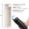 IOLOYU 500ml Stainless Steel Water Bottle, Heat-Resistant, Stylish Thermos, Insulated, Easy-to-Wash, with Handle, Stylish, Lightweight,