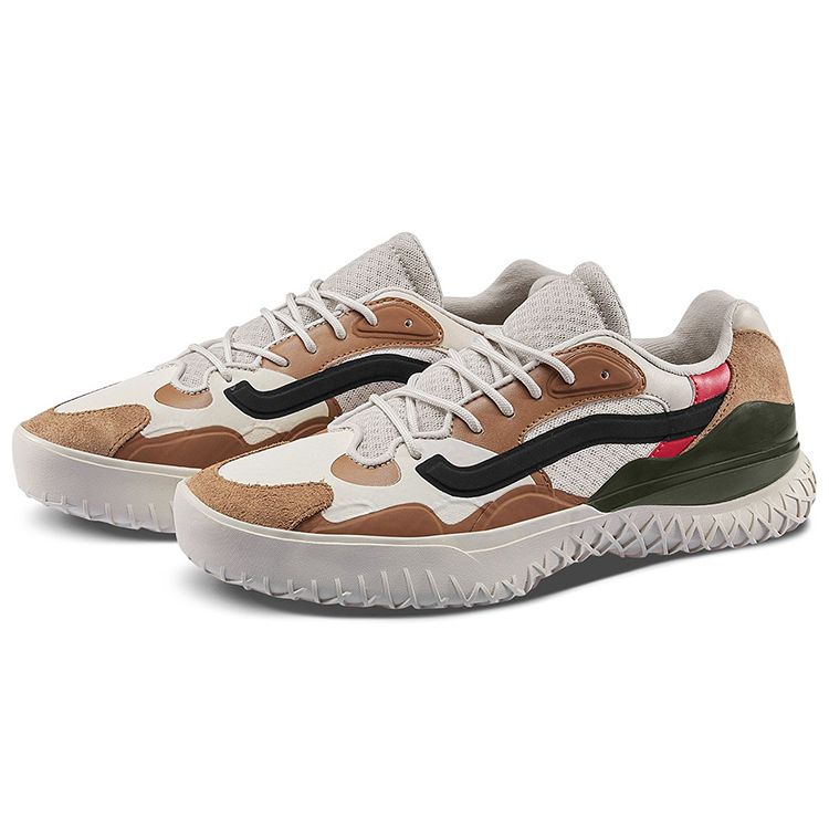 Vans City TRL Comfortable Low-Top Casual Shoes Unisex Sneakers Brown Black VN0A4BTJTAM