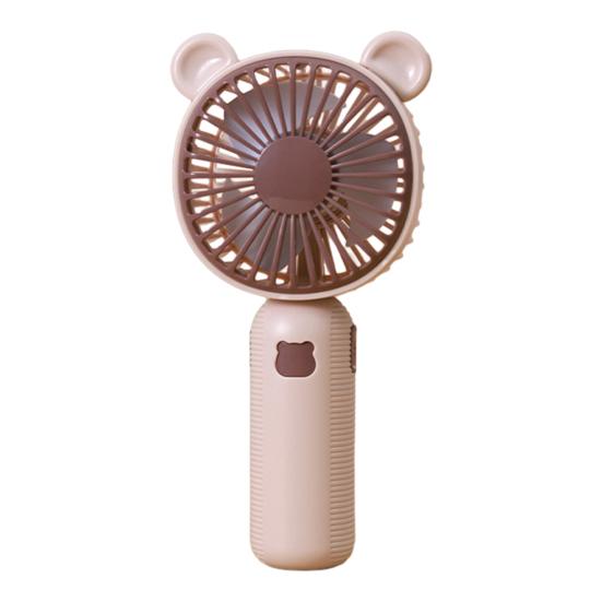 

Mini Portable Fan 100 Speed Small Powerful Cute Handheld Fan Lightweight USB Rechargeable Personal Cooling Fan for Travel Office Home Summer Gifts for коричневый