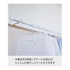 Yamazaki Jitsugyo Laundry Indoor Drying Hanger White Approx. W2 x D24 x H4.2cm Tower Hook Hanger Clothes Drying Indoor Hanger 4930