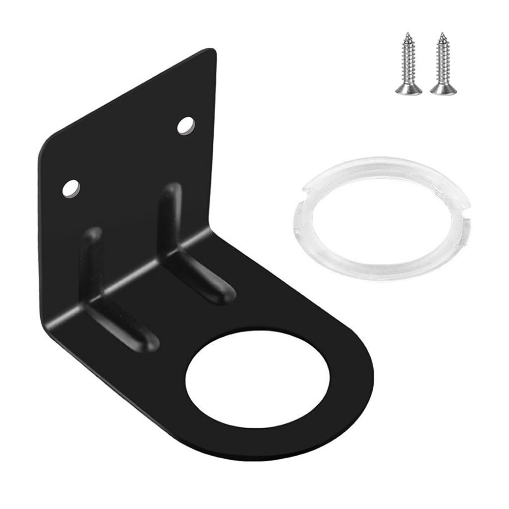 

Настенный держатель для бутылки с гелем для душа, держатель для бутылки с шампунем из нержавеющей стали, крючок для дозатора мыла чёрный