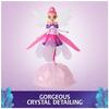 Boneca mágica voadora de cristal com cristal interativa para crianças a partir de 5 anos e Flyer, asas, brinquedo, para cima.