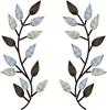 Wrought Iron Olive Branch Wall Decoration for Indoor/Outdoor Use