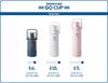 Official Takeya Takeya Flask Go Cup 0.4L Soft Green with Cup, Stainless Steel Water Bottle, 400ml, for Kids