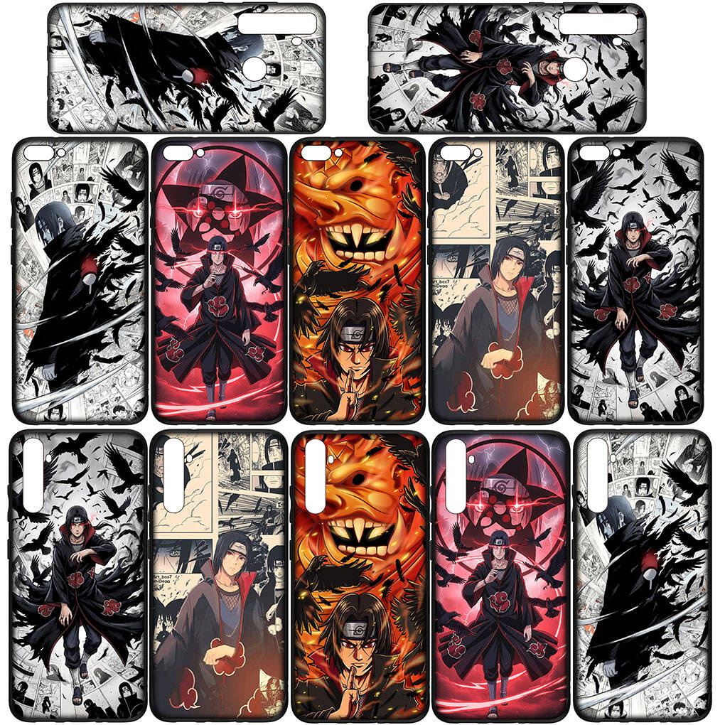 Case for iPhone 17 15 16 Plus Redmi Note 14 12 11 13 Pro Max Huawei P30 P20 Lite OPPO A60 A40 A80 A38 A54 Poster Narutos Uchiha Itachi Akatsuki Cover