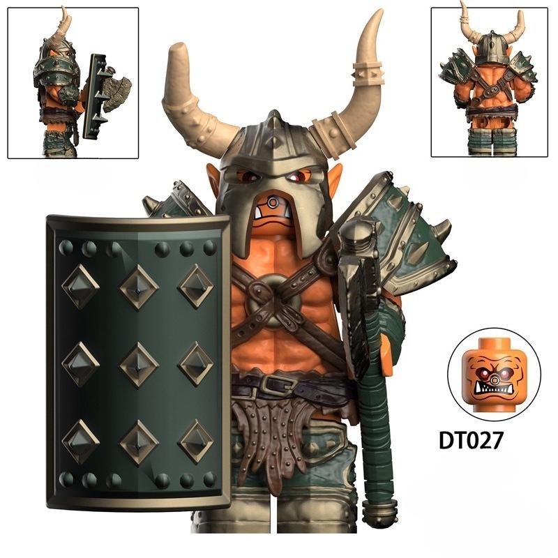 

Medieval Orcs Model Bricks Mini Compatible Assembly Action Figures Puzzle Cartoon Building Blocks Toy Birthday Gifts DT8905