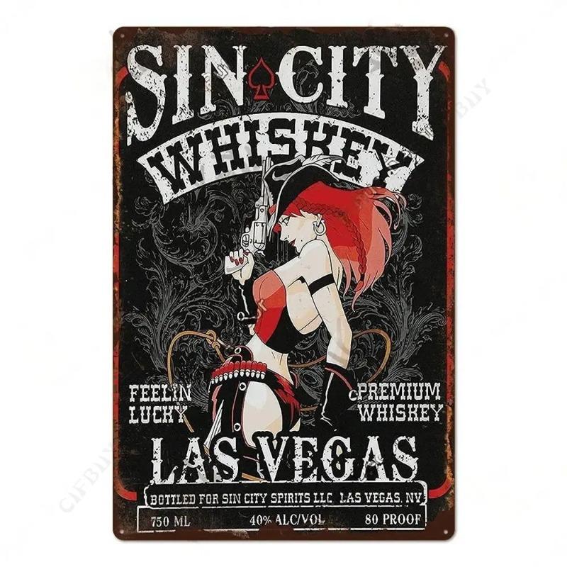 Bar Decor Metal Posters, Wall Sign Plaques 20x30cm