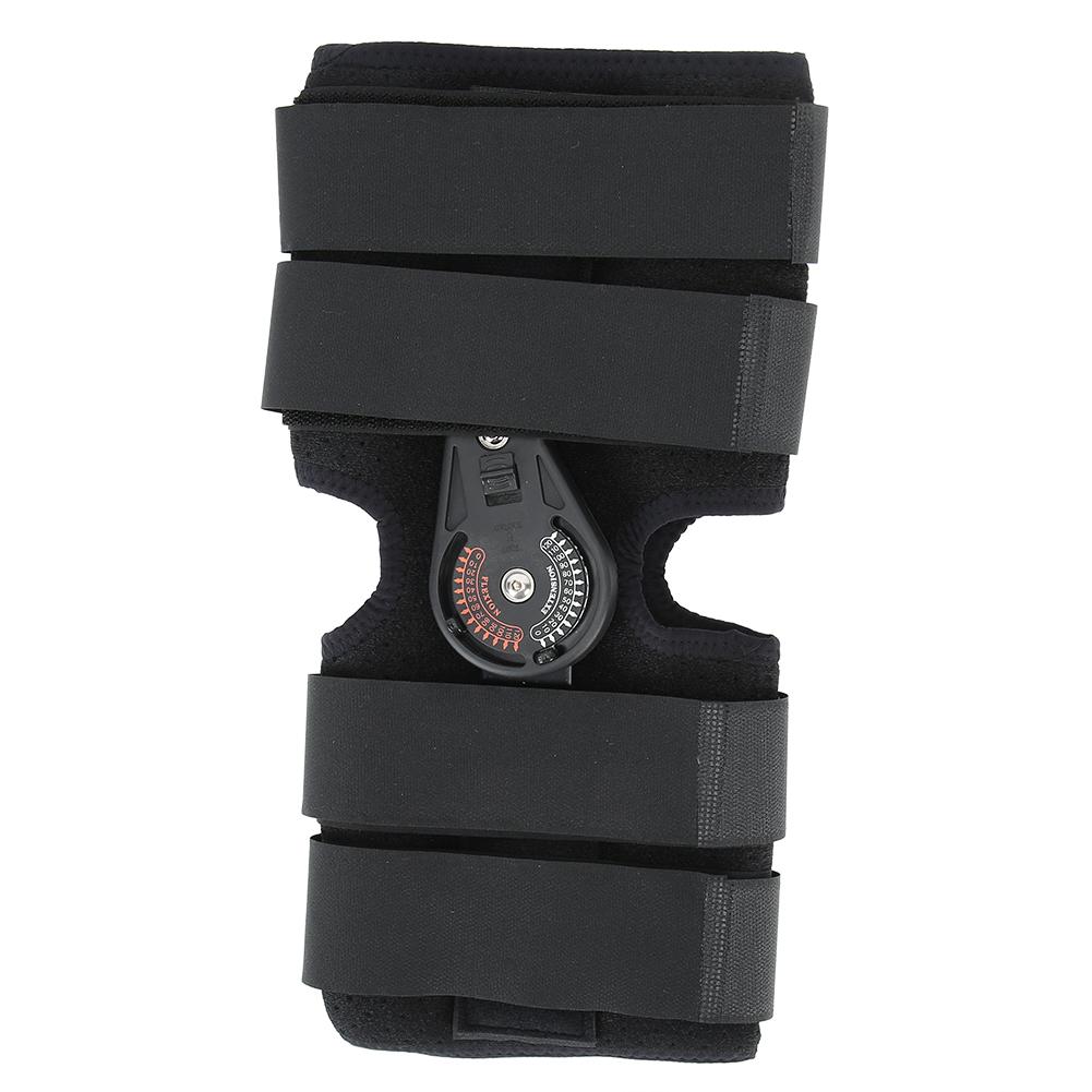 

Leg Knee Joint Support Adjustable Breathable Knee Sprain Joint Fixed Brace Black