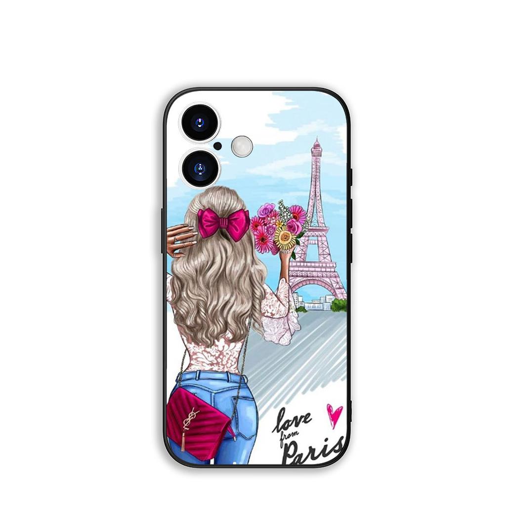 for Samsung Galaxy A55 A56 A25 A36 A54 S8 S9 S21 S20 FE A53 A13 A12 A14 A33 A70 A71 A51 A21S Case France Paris Eiffel Tower