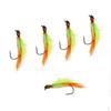 5pcs Fishing Streamer 4.3cm with Hook