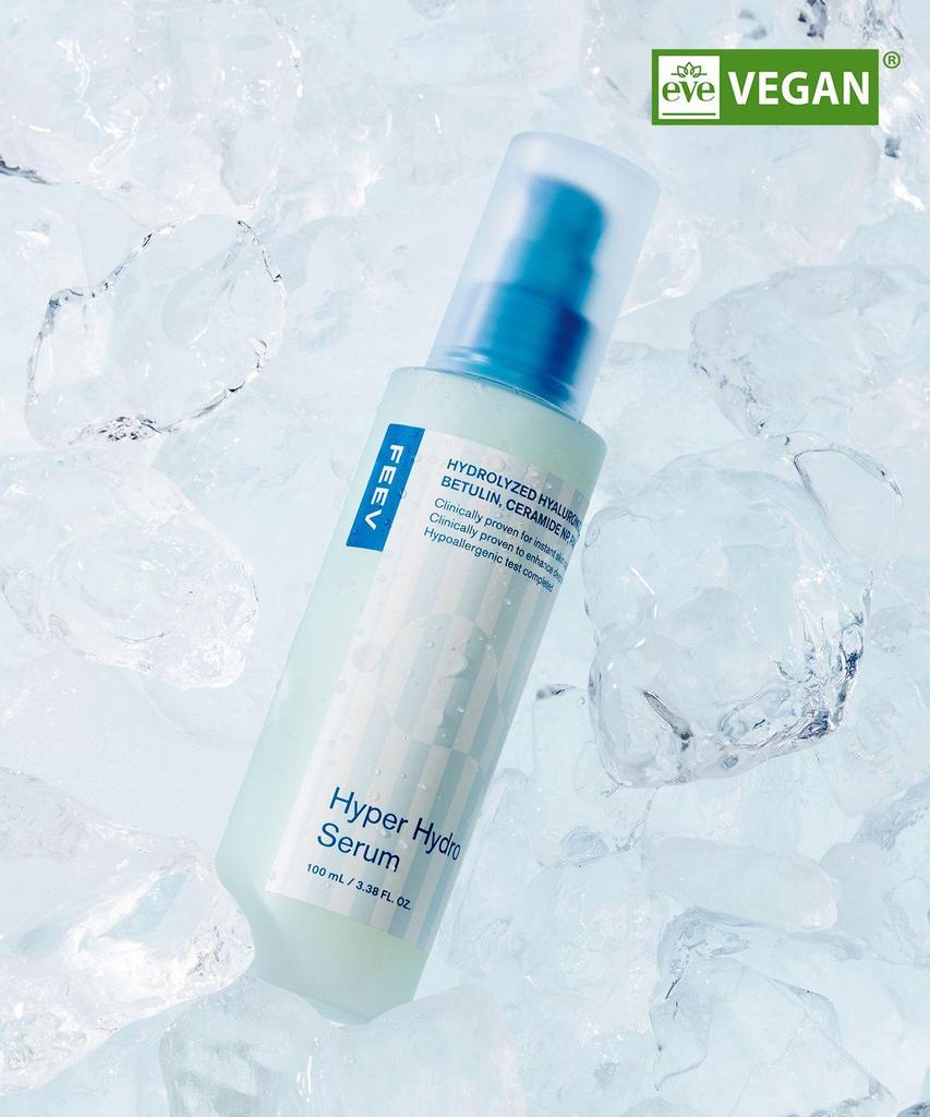FEEV Hyper‑Hydro Serum 100ml – Deep Hydration & Cooling Moisture Surge for Combo/Sensitive Skin
