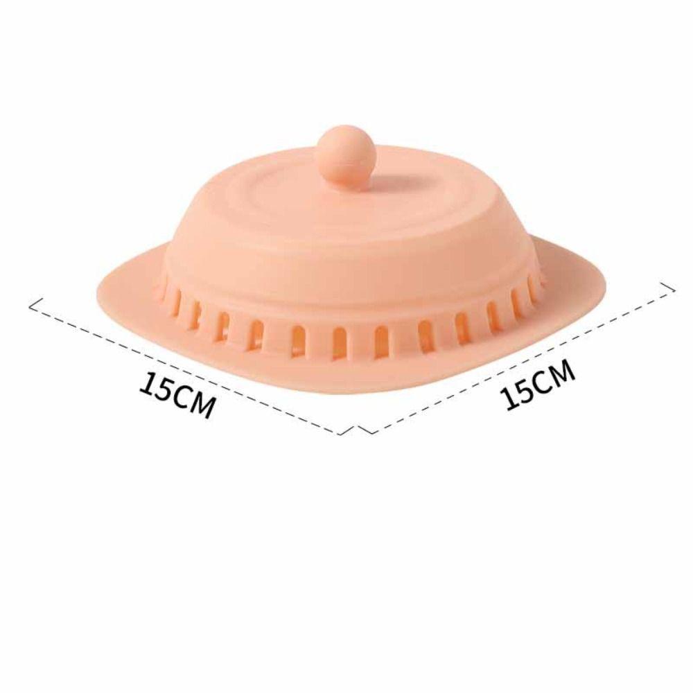 Anti-odor Kitchen Sink Filter Press Type Hair Catcher Stopper Portable Sewer Anti-Clogging