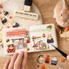 Plush Story Animal Stickers: Cute Pet Diary DIY Materials
