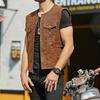 Spring And Autumn New Korean Fashion Trend New Single Breasted Jacket Vest For Men