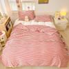 Cartoon Pink Strawberry Flannel Blanket for Kids Girls Soft Warm Lightweight Throw Blanket for Sofa Bed Traveling Camping Gifts