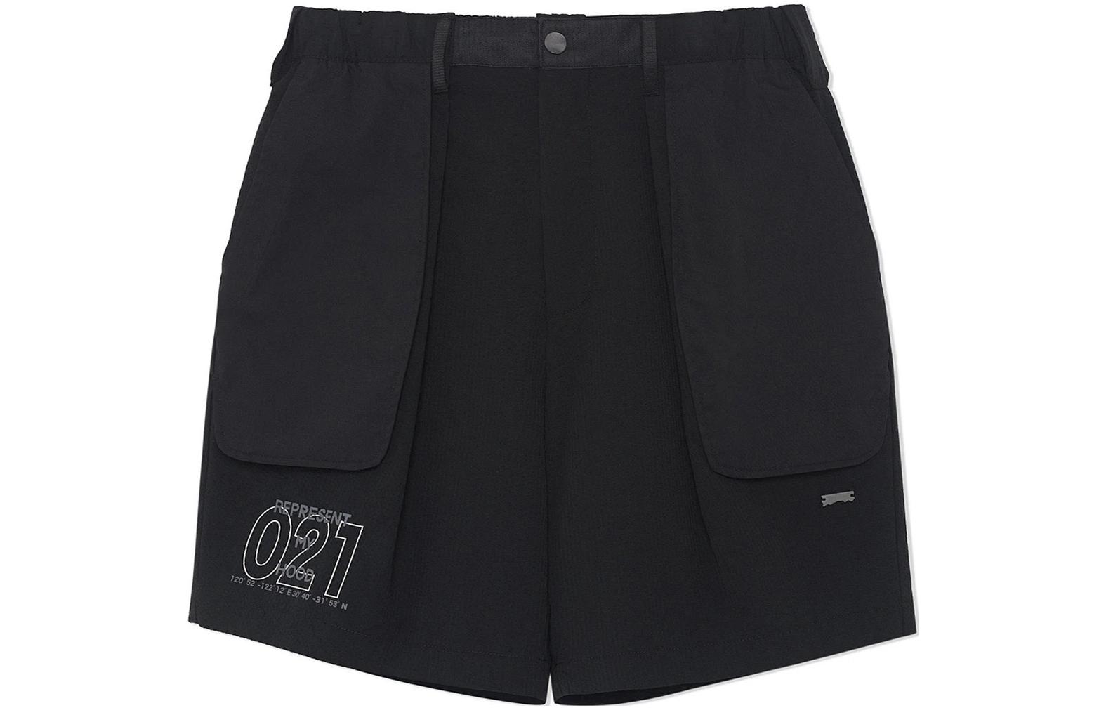 Li Ning Badfive Casual Shorts Men s Black AKSSA77-3 L