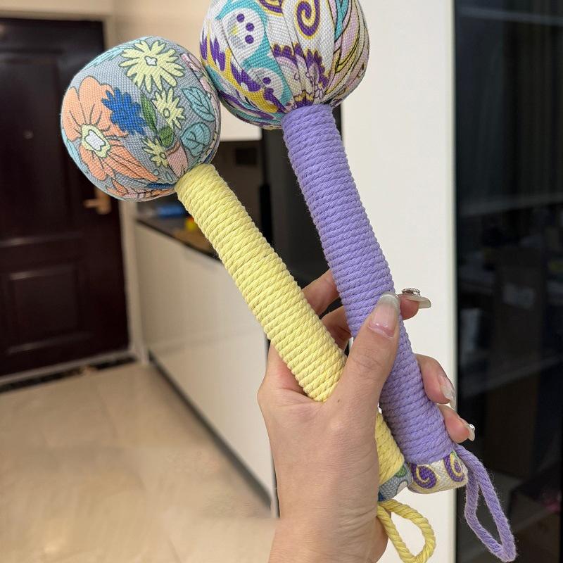 Entspannen Klopf Massage Werkzeug Wermut Kräuter Füllung Bequem Percussion Massager Hammer Kräuter Medizin Akupunkturpunkt