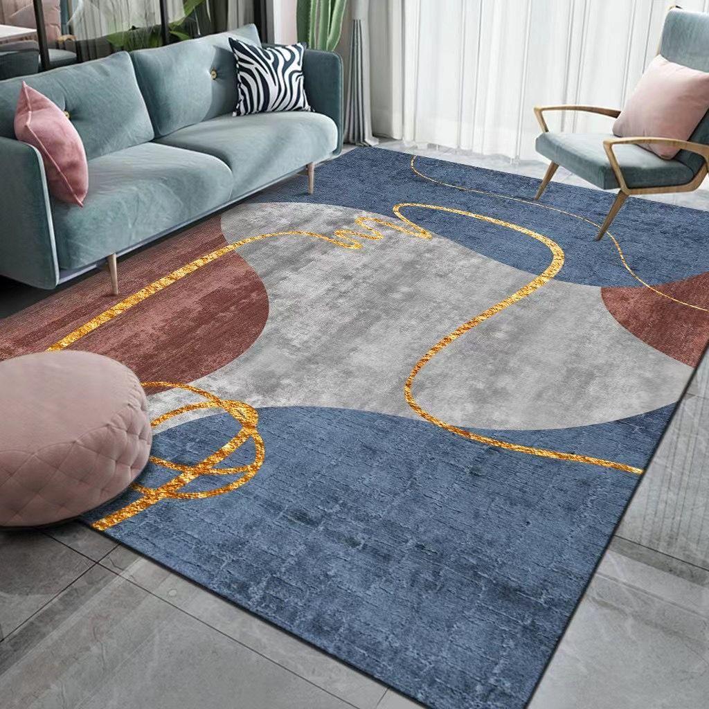 Nordisch Modern Einfach Teppich Zebra Streifen Wohnzimmer Schlafzimmer Dekoration Haus Modern Sofa Tisch Matte Teppich Große Fläche Teppiche