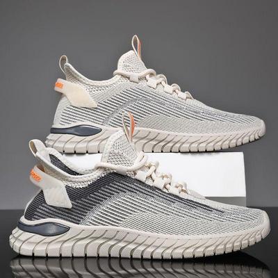 Men's Sports Shoes Fashi New Breathable Running Shoes Men Soft Bottom Comfortable Men's Outdoor Leisure Shoes