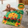 Colorful Snuffle Pad Feeding Mat For Various Dog Encourages Natural Foraging Instincts Through Scent Training Activity