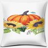 Pumpkin Halloween Thanksgiving Printing Series Pattern Pillowcase Square Pillowcase Home Office Decoration Pillowcase