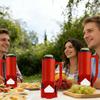 Capa Tática para Garrafa de Cerveja com Abridor Embutido, Cooler Isolado para Latas, Porta-Bebidas Portátil para Acampamento, Churrasco, Presente Inovador para Homens, Fãs Militares