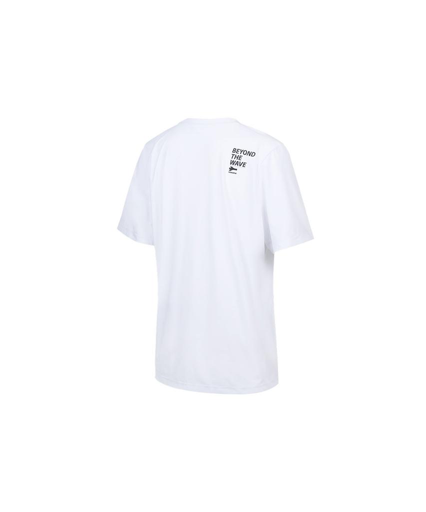 Lenomasuyeongbog Women'S Recycled Short Sleeve Rash Guard T-Shirt White Rn-Cs2F502-Wh