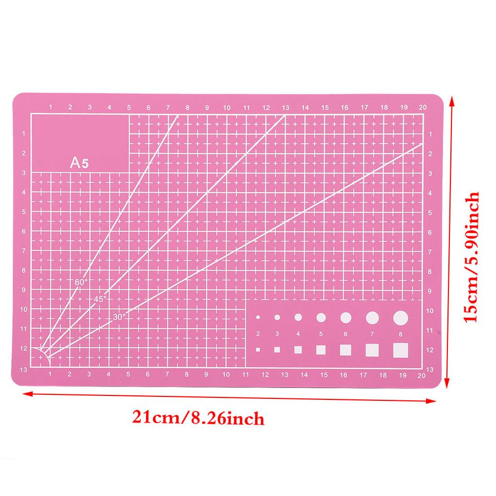 A5 Durable PVC Cutting Mat Cut Pad Board Self Healing Handmade DIY Tool