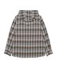 AMES-WORLDWIDE Check Hoodie Hemden Blau