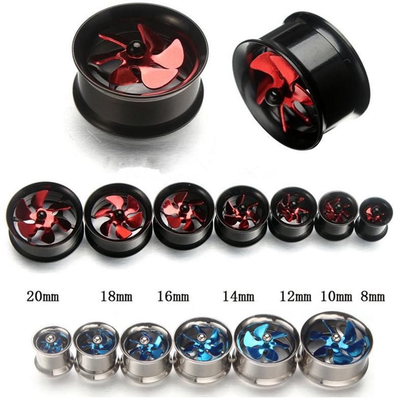 

Stainless Steel Windmill Fashion Fan Piercing Jewelry 8mm