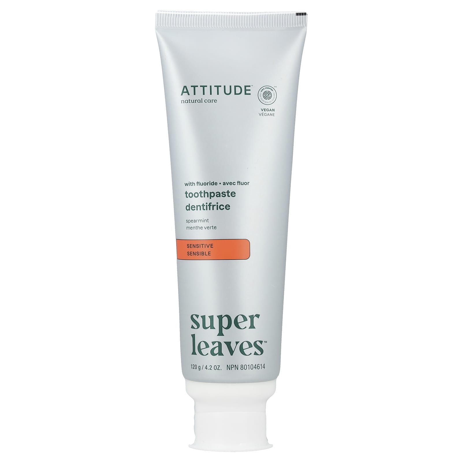 

Super Leaves™, Зубная паста для чувствительных зубов, Мята, 120 г(4.2 унции)